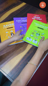 Combo (Set of 6 Books) CBSE Class 9 Complete Pack 2026–27: 5 Subject Workbooks (Maths P1, Science, Hindi, English, SST P1) + NCERT Exemplar Science | Page Tagged Practice Worksheets, MCQs & CBQs